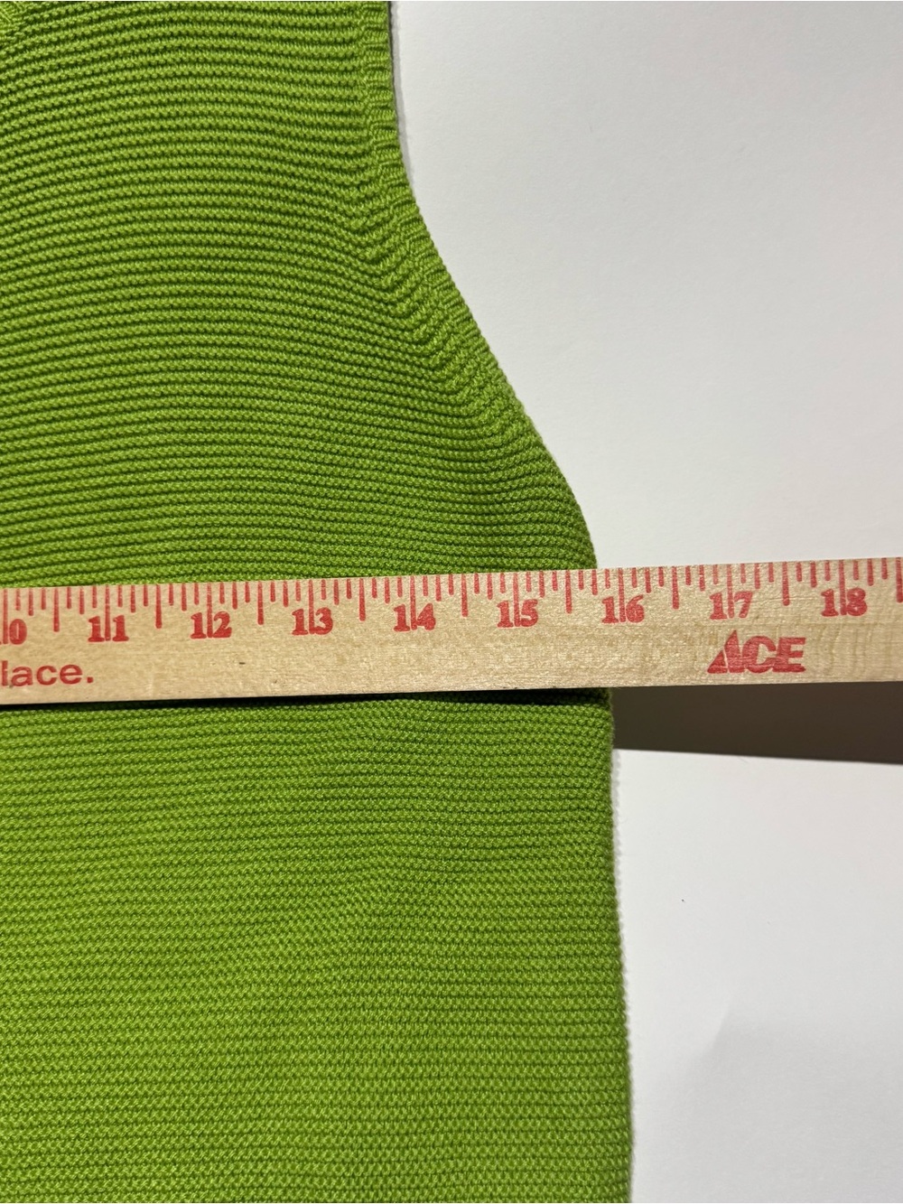 Talbots Green Knit Tank Top - Picture 4 of 6